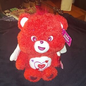 Care Bears Red Plush with Heart Design